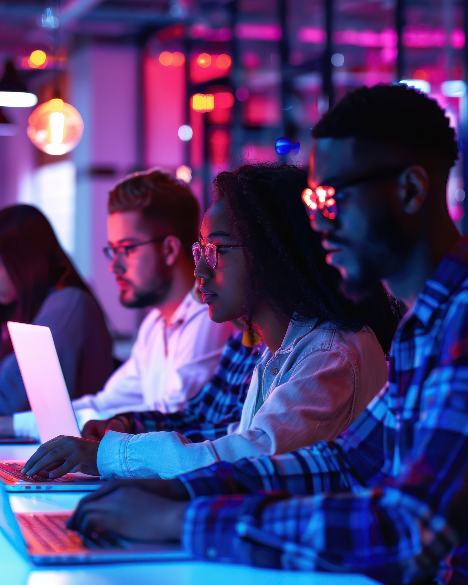 Equipe Atypical reunida